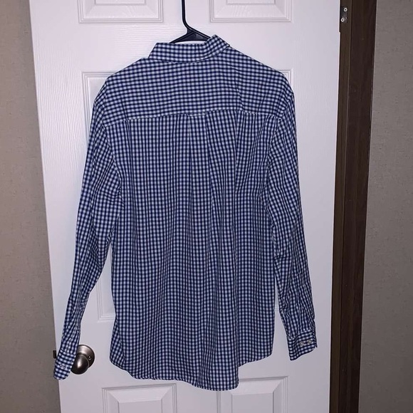 Men’s saddlebred plaid button down size medium - Picture 2 of 3